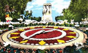 Alger - Monument aux Morts avec l'Horloge florale